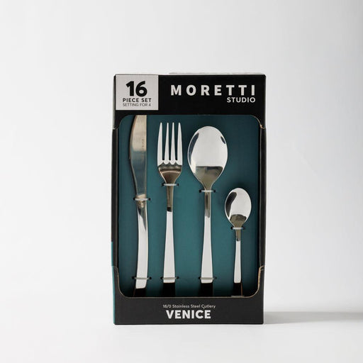 Moretti Venice Cutlery Set 16 Piece-Cutlery Sets