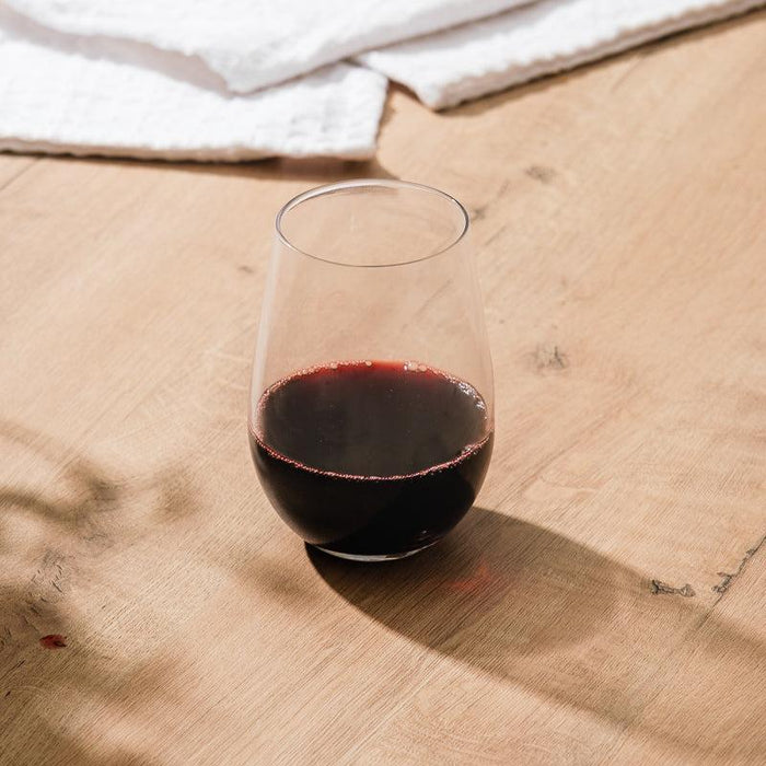Moretti Vino Stemless Red Wine Glasses - Set of 4-Glassware