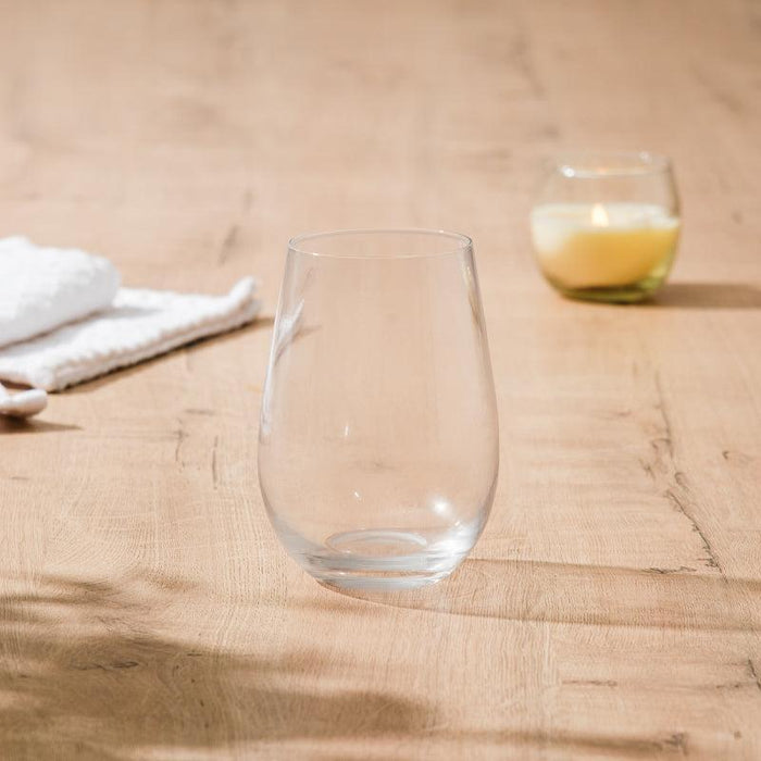 Moretti Vino Stemless Red Wine Glasses - Set of 4-Glassware