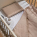 Muslin Cot Duvet Cover Set - Buttercup-Cot Duvet Cover Sets