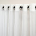 Nest Capri Eyelet Sheer Curtain - White