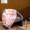 Nest Chenille Throw Blush