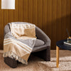 Nest Chenille Throw Sandstone