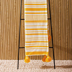 Nest Chenille Throw Yellow
