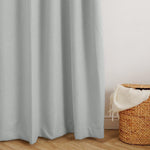 Nest Chevron Ultra Blockout Eyelet Unlined Curtain Ivory