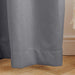 Nest Chevron Ultra Blockout Taped Unlined Curtain - Charcoal-Curtains