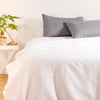 Nest Classic Embossed Bed Cover White