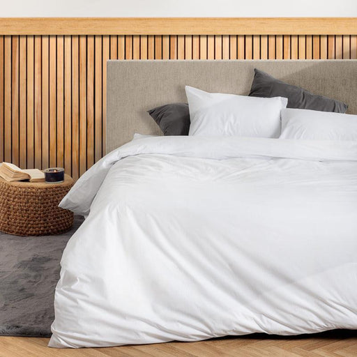 Nest Cloud Collection Duvet Cover Set - White-Duvet Cover