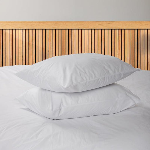 Nest Cloud Collection Standard Pillowcase Pair - White-Pillow Cases