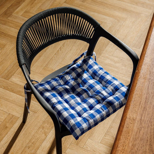 Nest Collection Harbour Blue Chair Pad-Chair Pads