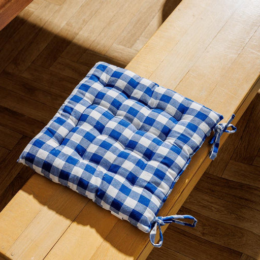 Nest Collection Harbour Blue Chair Pad-Chair Pads