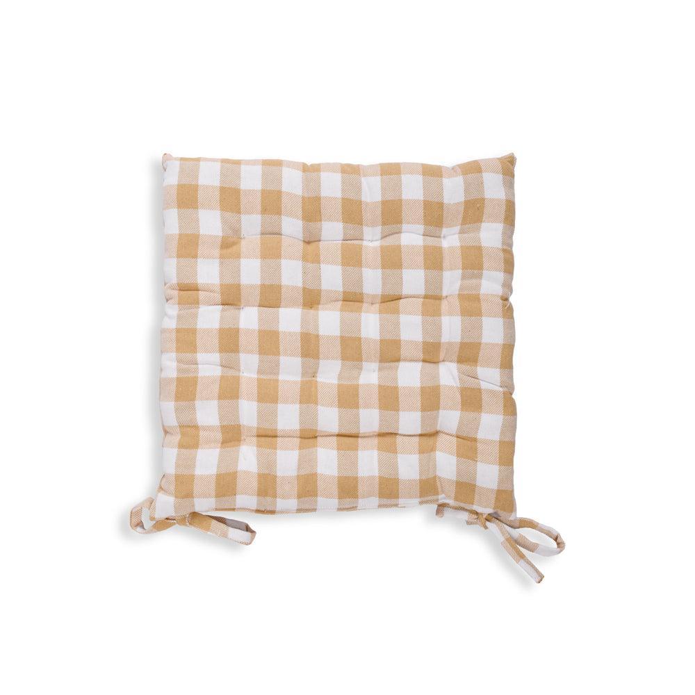 Nest Collection Linen Tide Chair Pad-Chair Pads