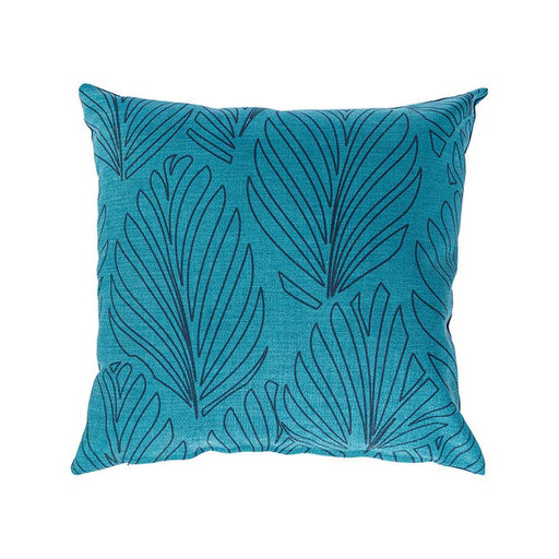Nest Collection Teal Leaves Printed Scatter-Scatters