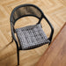 Nest Collection Tidal Plaid Chair Pad-Chair Pads