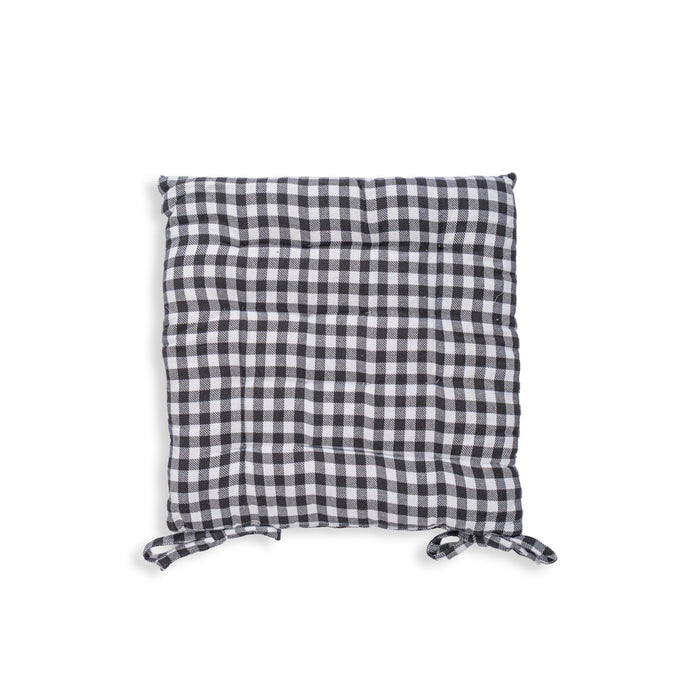 Nest Collection Tidal Plaid Chair Pad-Chair Pads