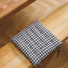 Nest Collection Tidal Plaid Chair Pad