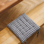 Nest Collection Tidal Plaid Chair Pad