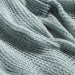 Nest Cotton Blend Fine Crochet Throw Duck Egg-Blankets & Throws
