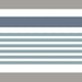 Easy Care Polycotton 144 Thread Count Duvet Cover Set - Breeze Stripe