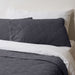 Nest Microfibre Reno 3D Soft Touch Quilted Bed Cover - Steel Grey-Quilt