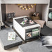 Nest Multi Bed - Left with accessories 2-