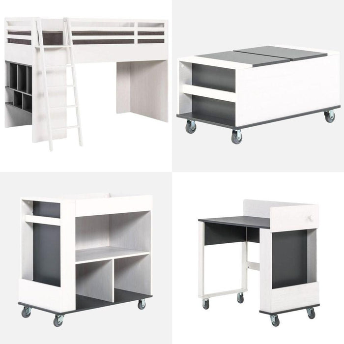 Nest Multi Bed 4 Piece Bundle-Beds & Accessories