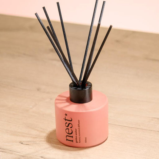 Nest Shades Golden Amber Diffuser 100ml-Diffuser