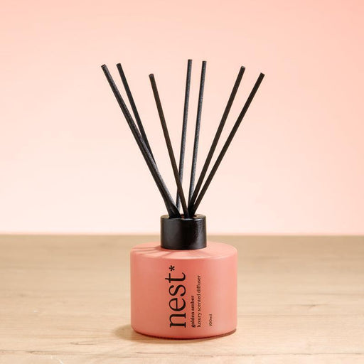Nest Shades Golden Amber Diffuser 100ml-Diffuser