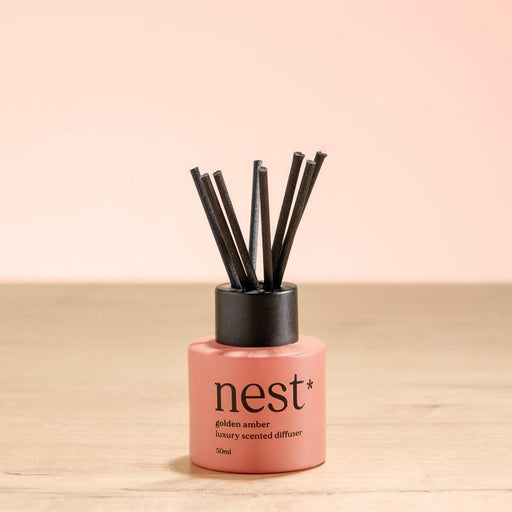 Nest Shades Golden Amber Diffuser 50ml-Diffuser