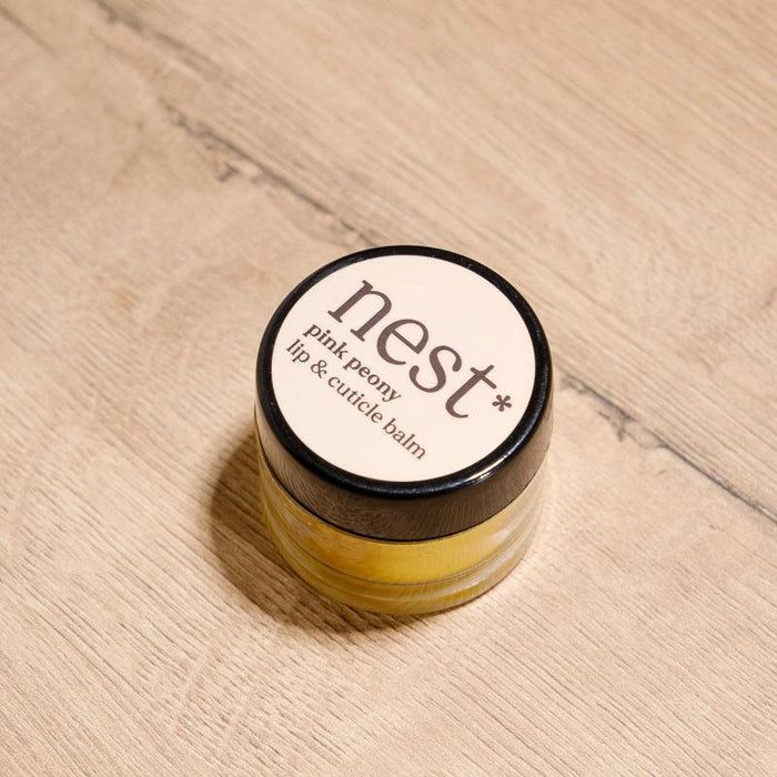 Nest Shades Pink Peony Lip & Cuticle Balm-Lip Balm
