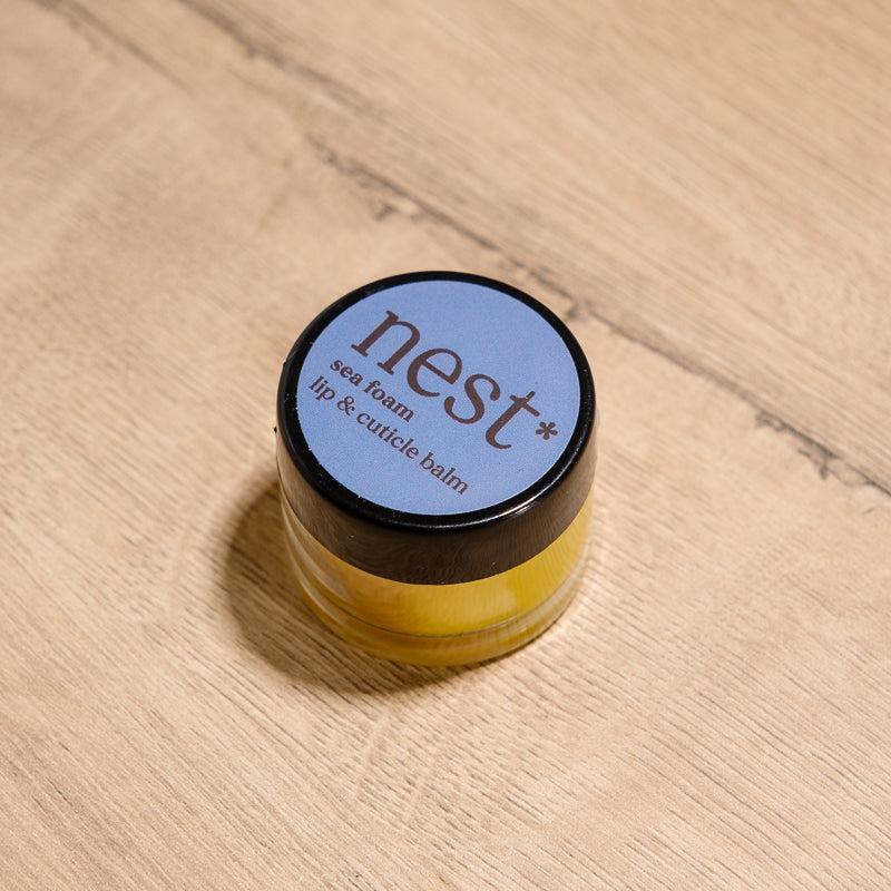Nest Shades Sea Foam Lip & Cuticle Balm-Lip Balm