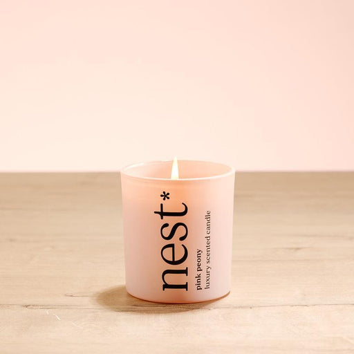 Nest Shades Pink Peony Scented Candle-Candle