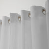 Nest Sicily Eyelet Unlined Curtain Silver