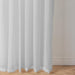 Nest Sicily Taped Unlined Curtain - Silver-CURTAINS