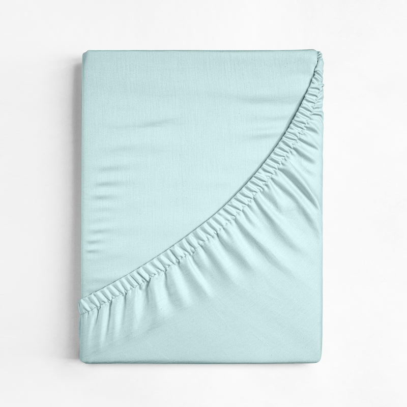 Nest Soft Touch Essentials Fitted Sheet - Duck Egg