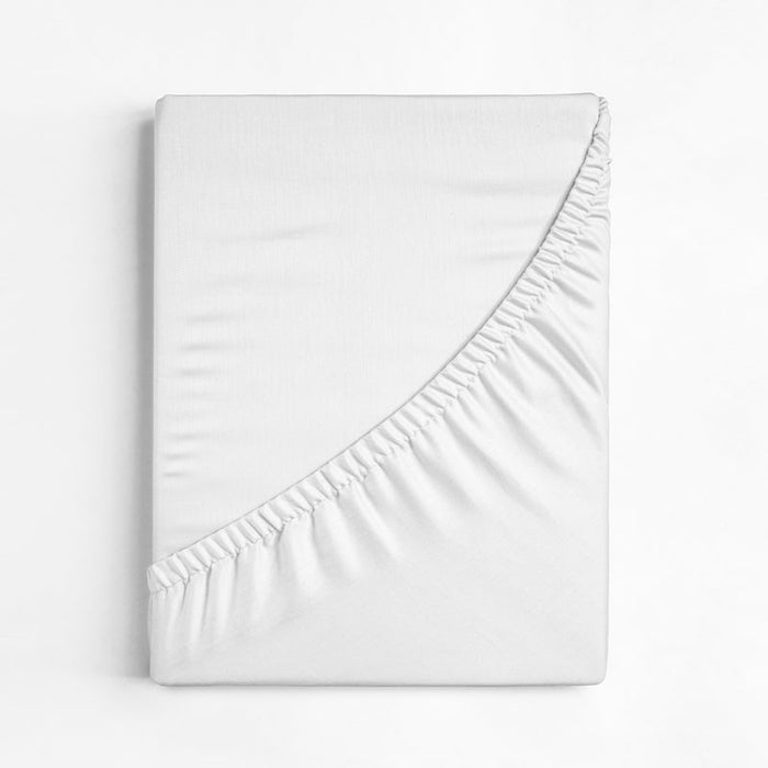 Nest Soft Touch Essentials Fitted Sheet - White