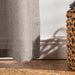 Nest Sorrento Eyelet Unlined Curtain - Truffle
