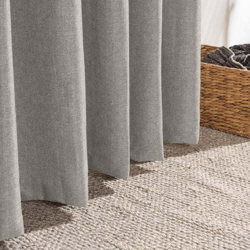 Nest Sorrento Taped Unlined Curtain - Fossil