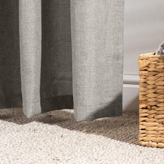 Nest Sorrento Taped Unlined Curtain - Fossil