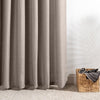 Nest Sorrento Taped Unlined Curtain Truffle