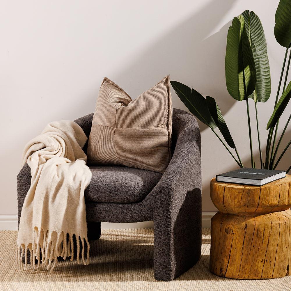 Nest Textured Cord Scatter Caramel-Scatters