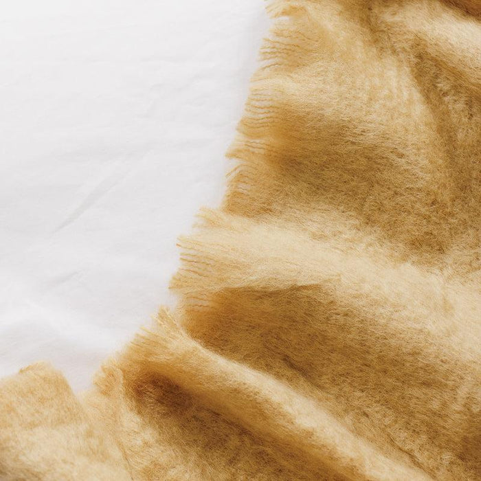 Woollen Blend Blanket Throw Honey-Blanket