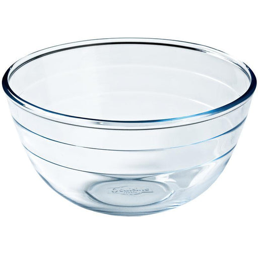 Ôcuisine® Glass Mixing Bowl Round-MIXING BOWLS