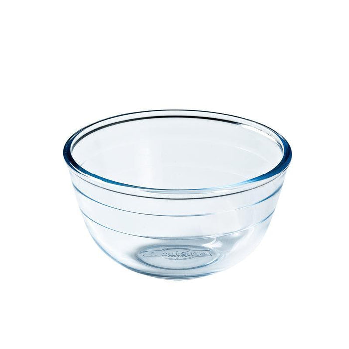 Ôcuisine® Glass Mixing Bowl Round-MIXING BOWLS