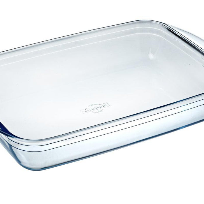 Ôcuisine® Glass Rectangular Roaster-CASSEROLE DISH