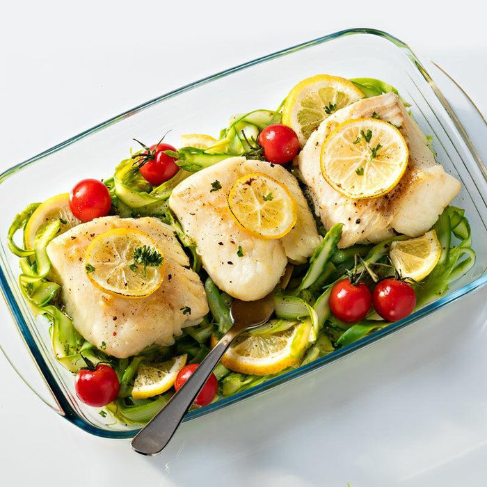 Ôcuisine® Glass Rectangular Roaster-CASSEROLE DISH