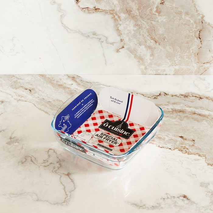 Ôcuisine® Glass Square Roaster Airfryer-Casseroles