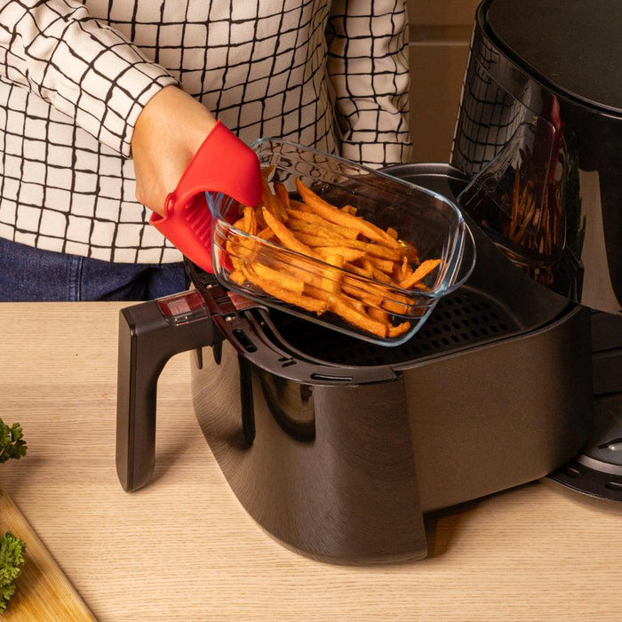 Ôcuisine® Glass Square Roaster Airfryer-Casseroles