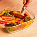 Ôcuisine® Glass Square Roaster-Casseroles