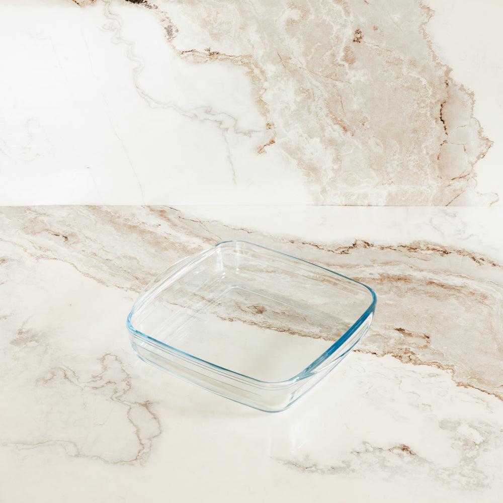 Ã”cuisineÂ® Glass Square Roaster-Casseroles